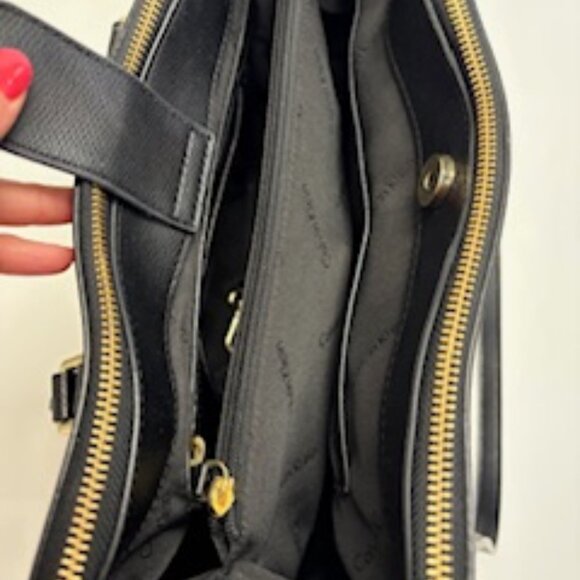 Calvin Klein Classic Black Satchel - Picture 6 of 7